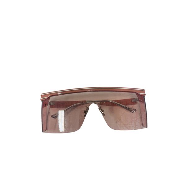 DIOR Pink Monogram Shield Mask Frame Sunglasses M1U - Picture 1 of 9